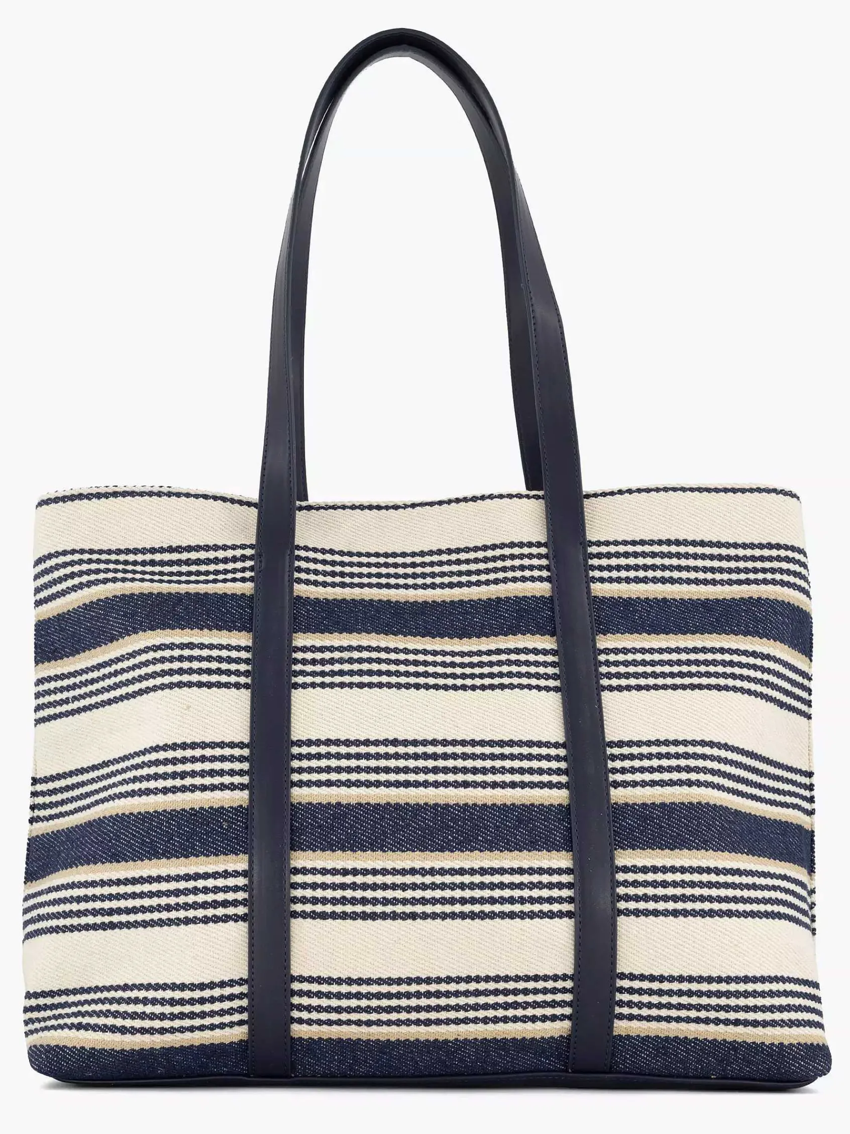 Graceland Online Exclusive Accessoires-Blauw/ Witte Strandtas