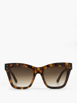 Graceland Online Exclusive Accessoires-Bruine Cat Eye Zonnebril Print