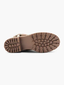 Landrover Enkellaarzen & Boots-Bruine Enkelboot Gevoerd