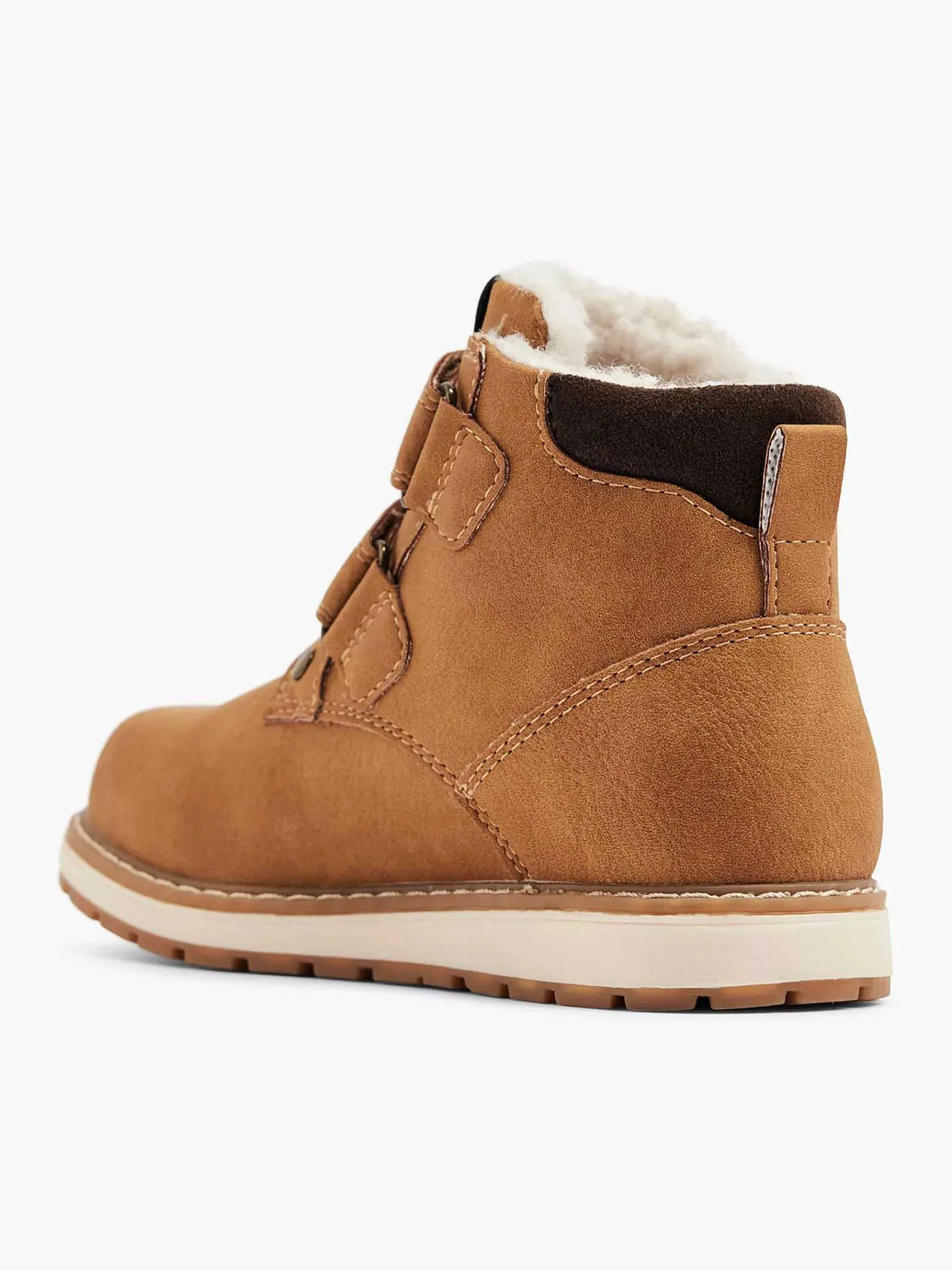 Vty Jongensschoenen-Bruine Hoge Boot