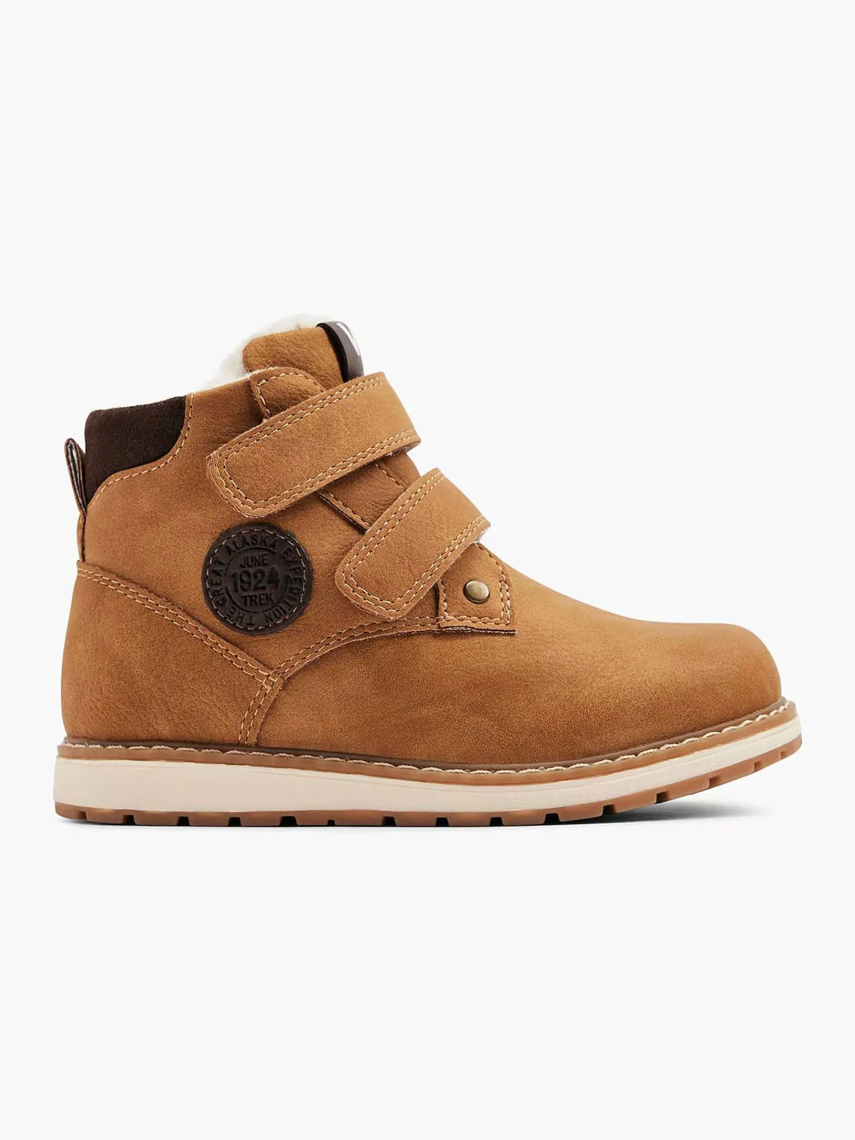 Vty Jongensschoenen-Bruine Hoge Boot