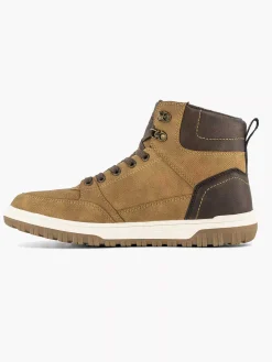 Memphis One Sneakers-Bruine Hoge Sneaker