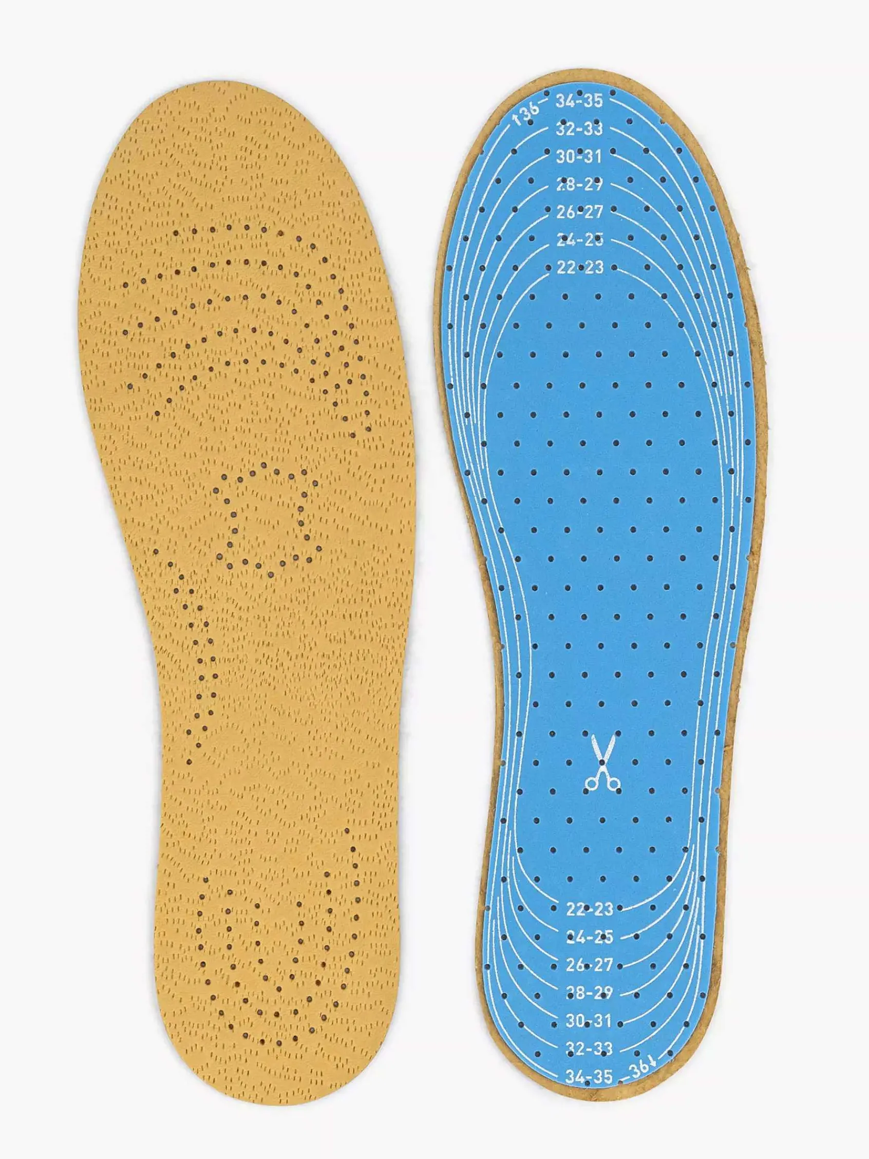 vanHaren Babyschoenen-Bruine Leren Inlegzool 22-36