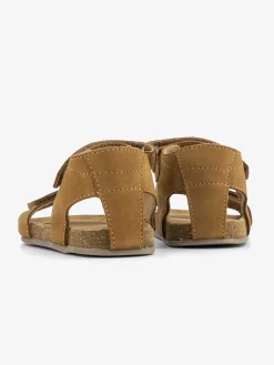 Vty Jongensschoenen-Bruine Leren Sandaal
