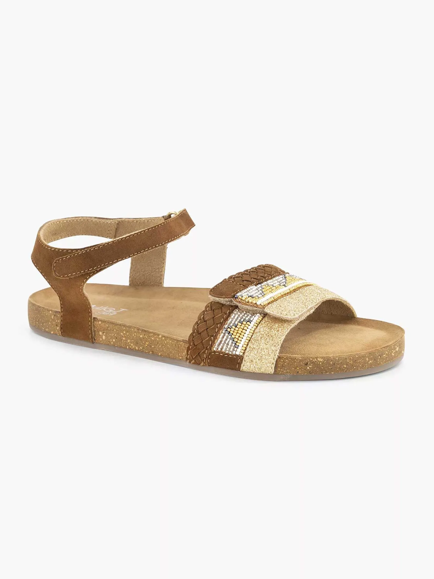 Limelight girl Jongensschoenen-Bruine Leren Sandaal