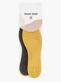 vanHaren Jongensschoenen-Bruine Leren Zool 39-40