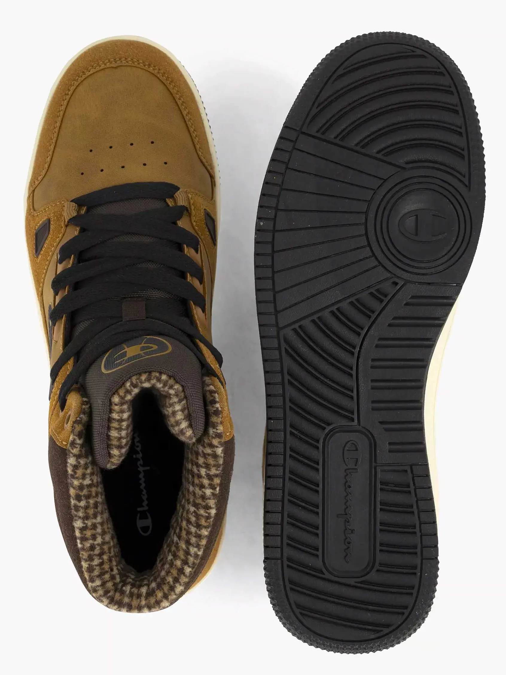 Champion Sneakers-Bruine Rebound Mid Winterized