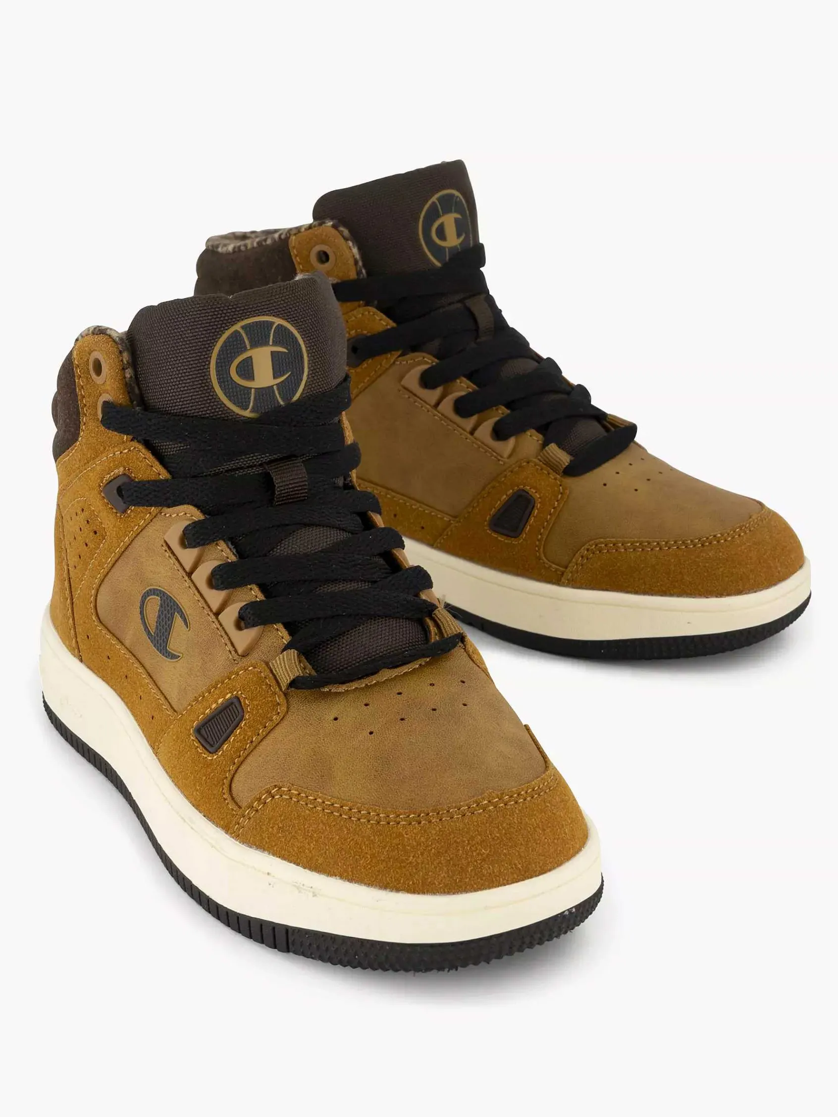 Champion Jongensschoenen-Bruine Rebound Mid Winterized B