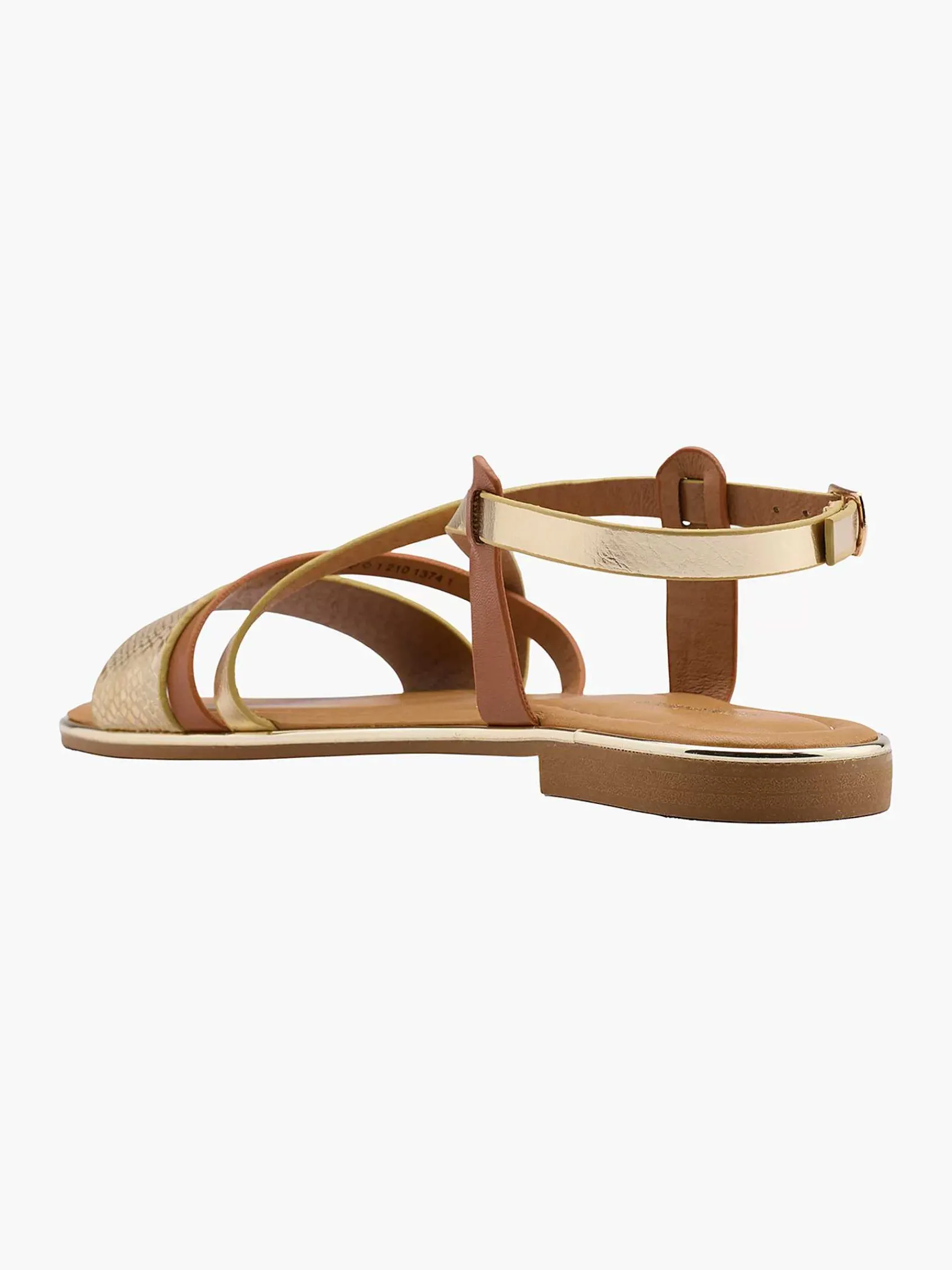 Graceland Sandalen-Bruine Sandaal