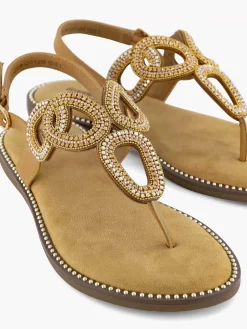 Graceland Sandalen-Bruine Sandaal