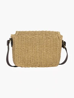 Graceland Online Exclusive Accessoires-Bruine Schoudertas Riet