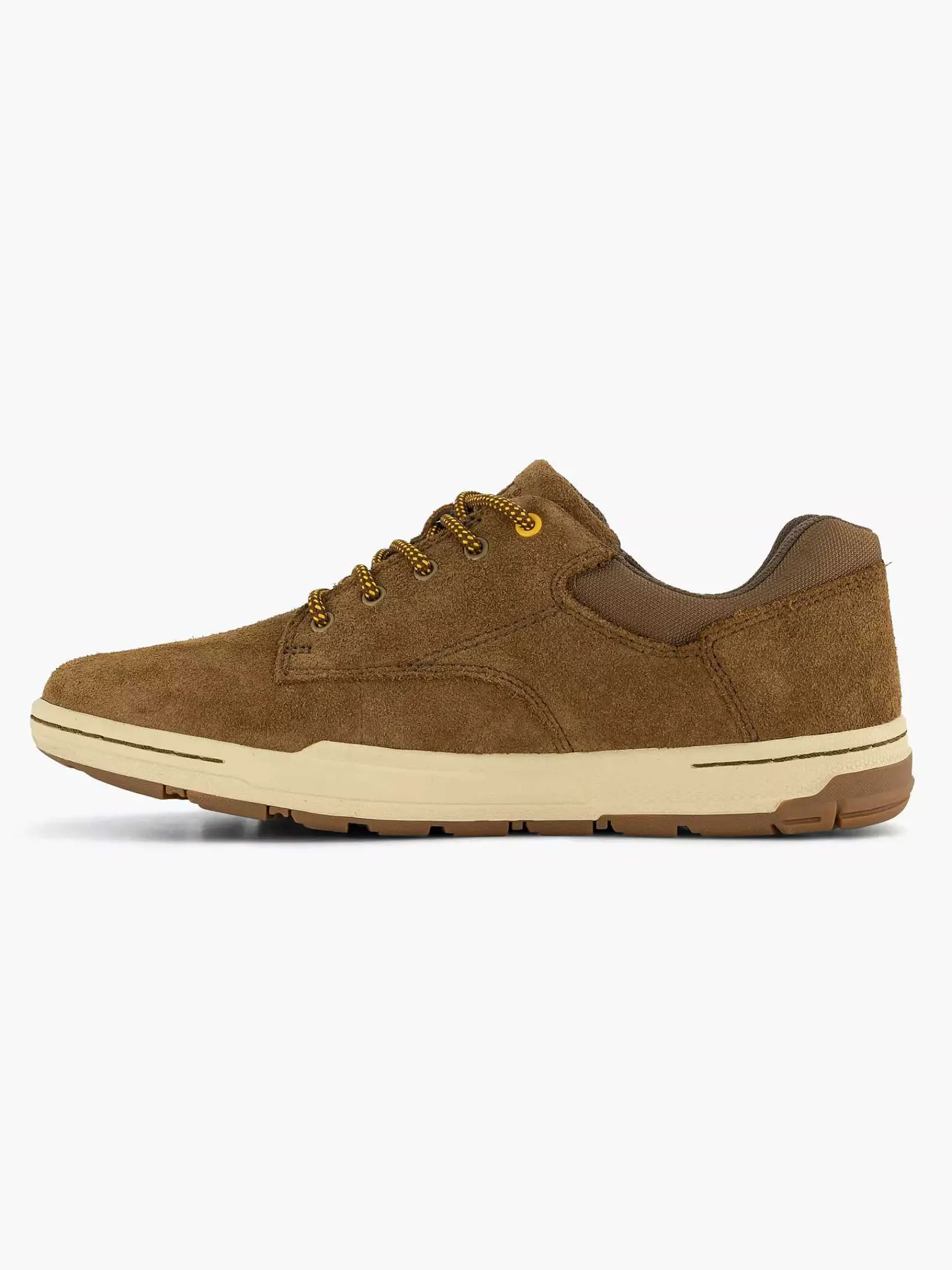 Caterpillar Sneakers-Bruine Suede Sneaker