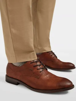 AM SHOE Geklede Schoenen-Bruine Veterschoen