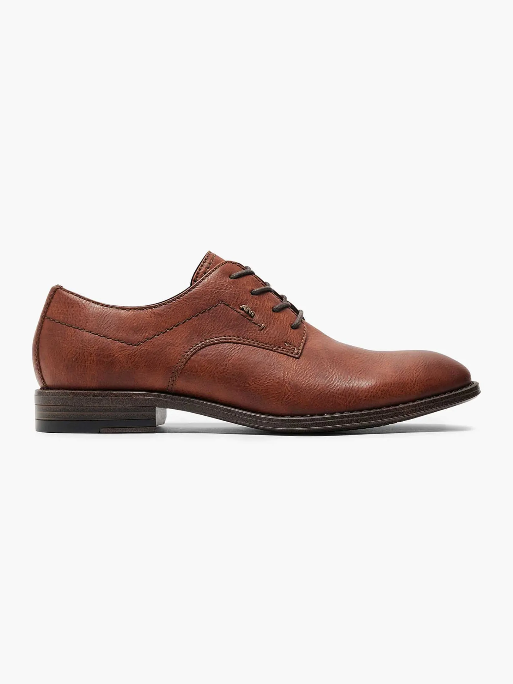 AM SHOE Geklede Schoenen-Bruine Veterschoen
