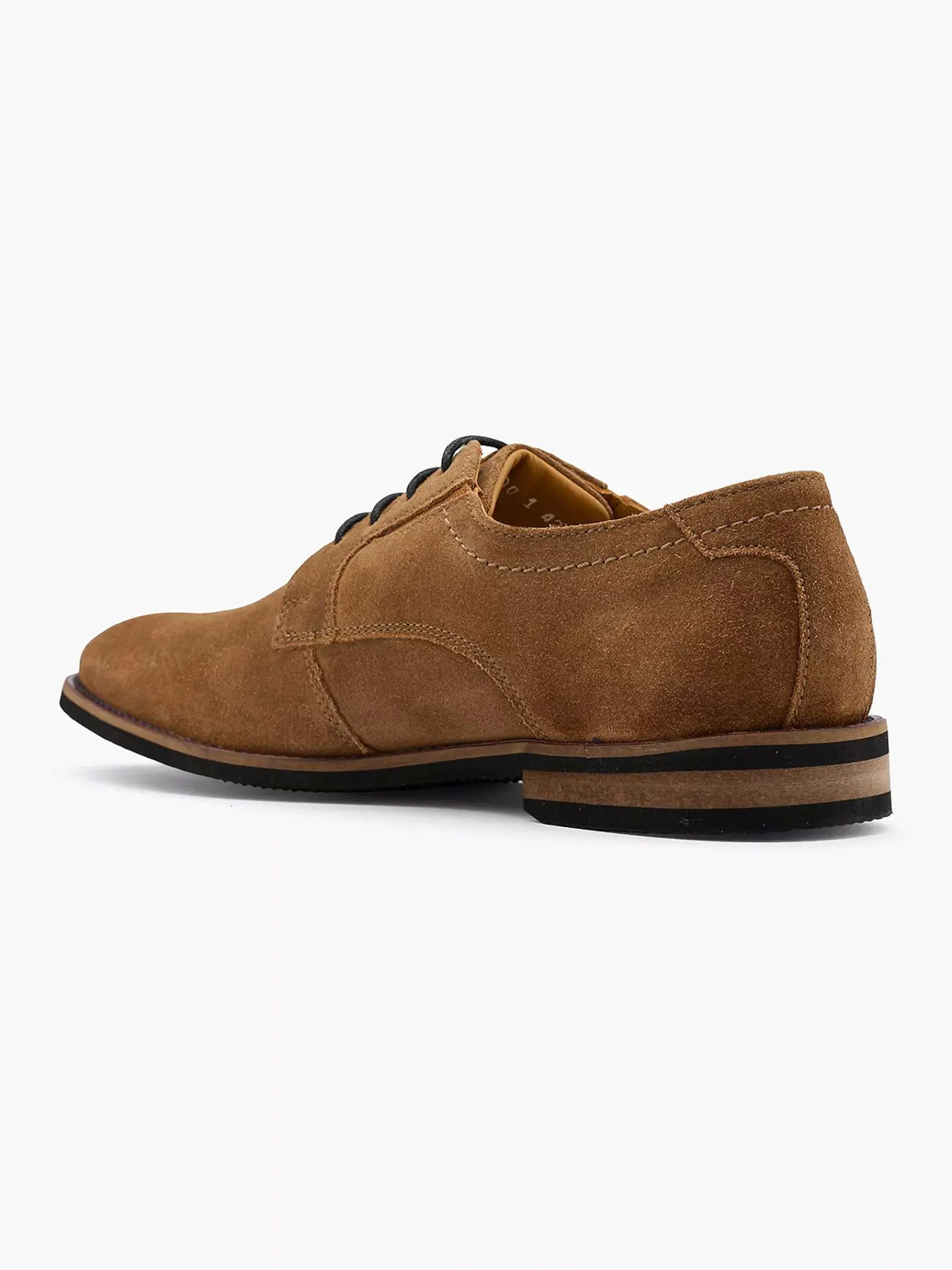 AM SHOE Geklede Schoenen-Bruine Veterschoen