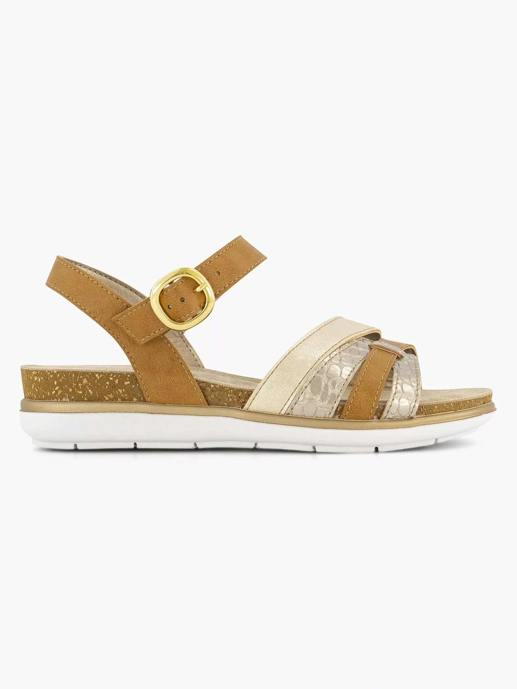 Easy Street Sandalen-Camel Sandaal Gespsluiting