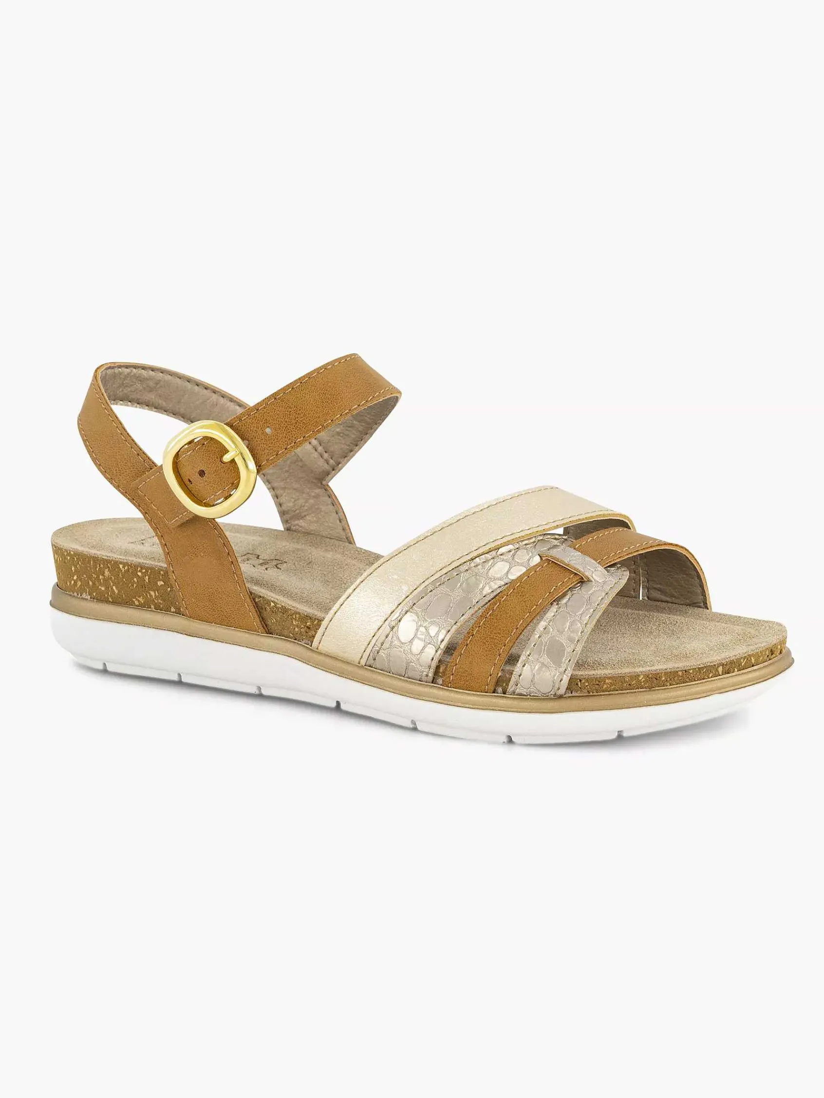Easy Street Sandalen-Camel Sandaal Gespsluiting