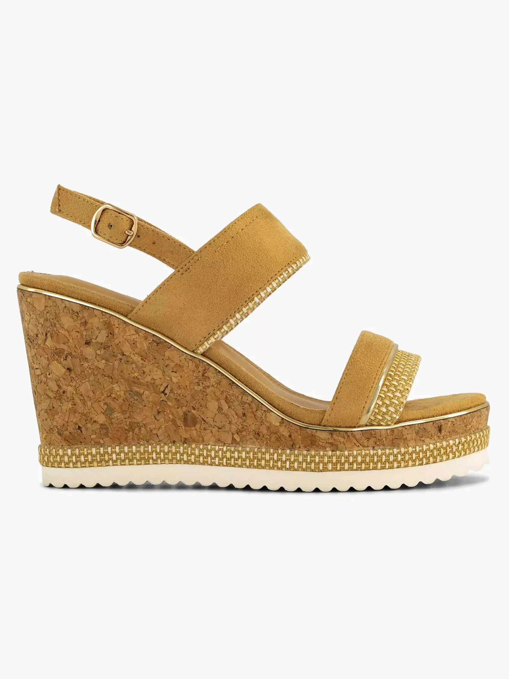 Graceland Sandalen-Camel Sandalette
