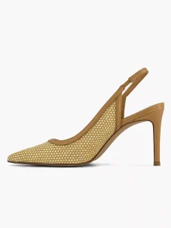 Graceland Pumps-Camel Slingback