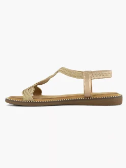 Graceland Sandalen-Champagne Sandaal