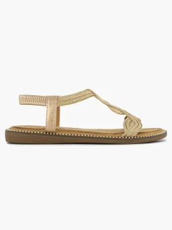 Graceland Sandalen-Champagne Sandaal