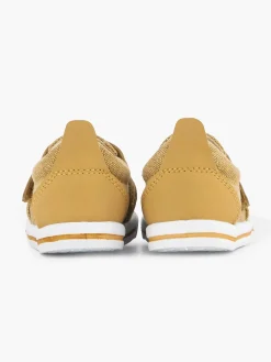 Vty Jongensschoenen-Cognac Canvas Instapper