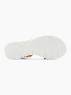 Esprit Sandalen-Cognac Platform Sandaal