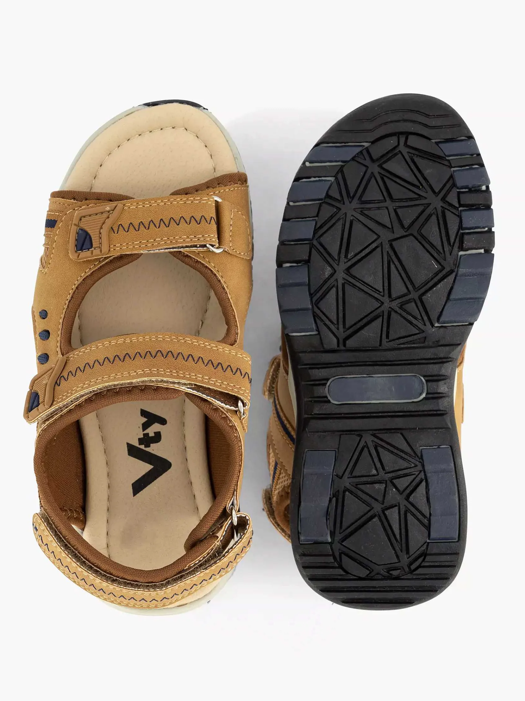 Vty Babyschoenen-Cognac Sandaal