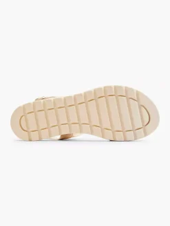 Graceland Sandalen-Creme Platform Sandaal