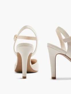 Graceland Hoge Hakken-Creme Pump