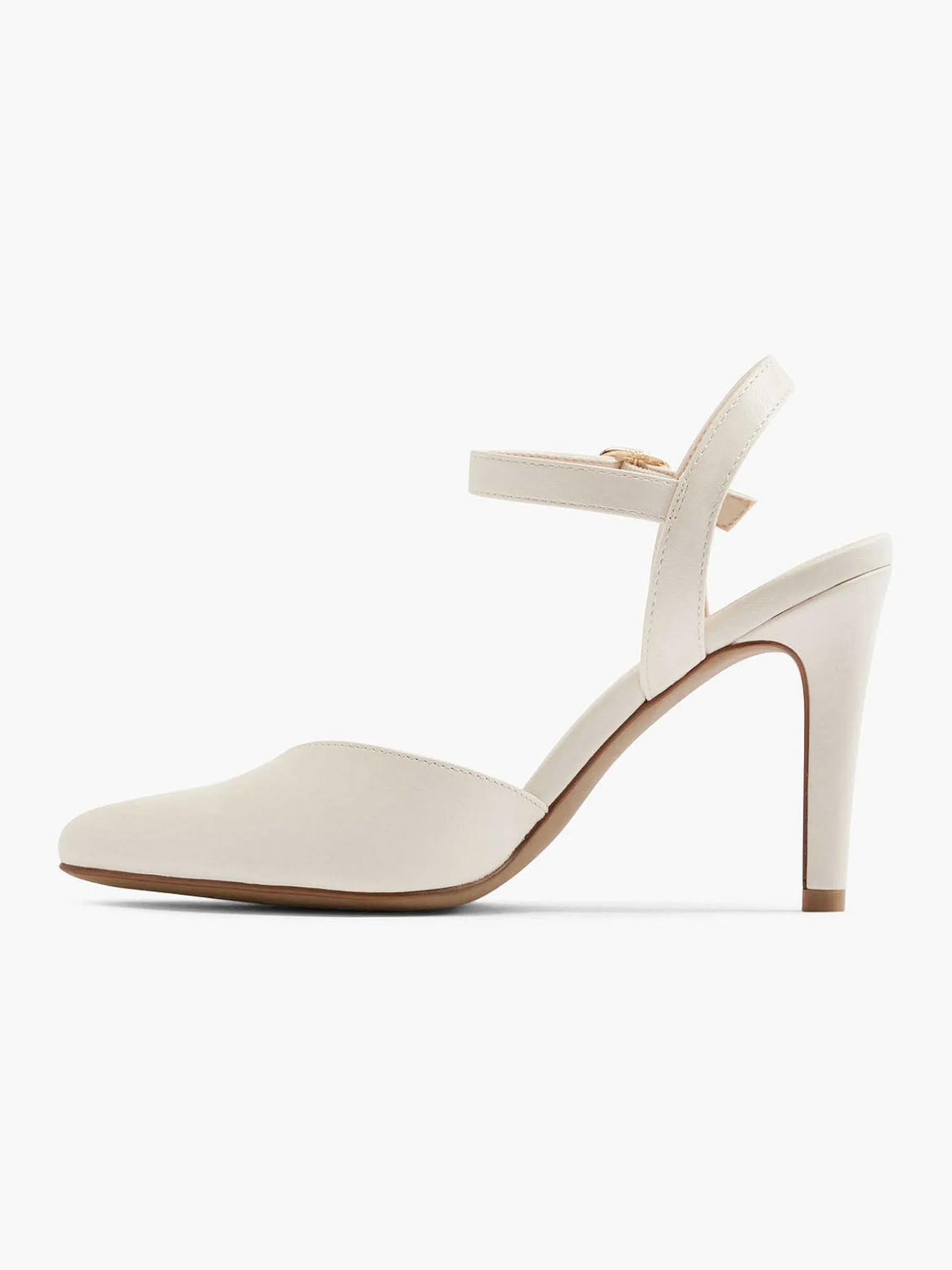 Graceland Hoge Hakken-Creme Pump
