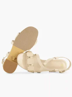 Laura Biagiotti Sandalen-Creme Sandalette