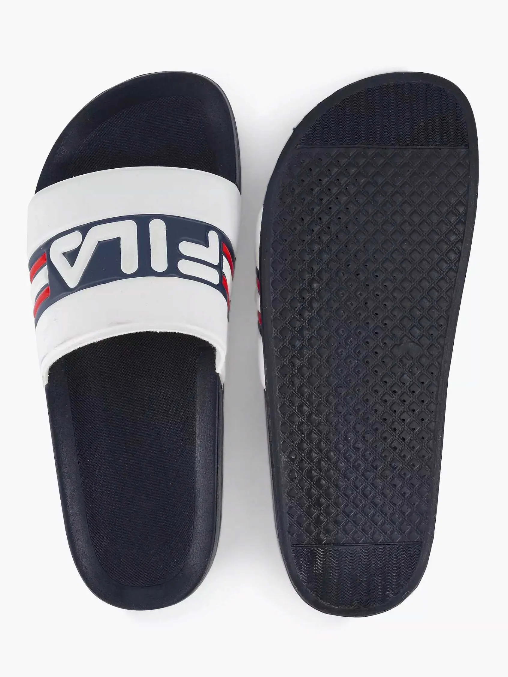 FILA Jongensschoenen-Donkerblauwe Badslipper