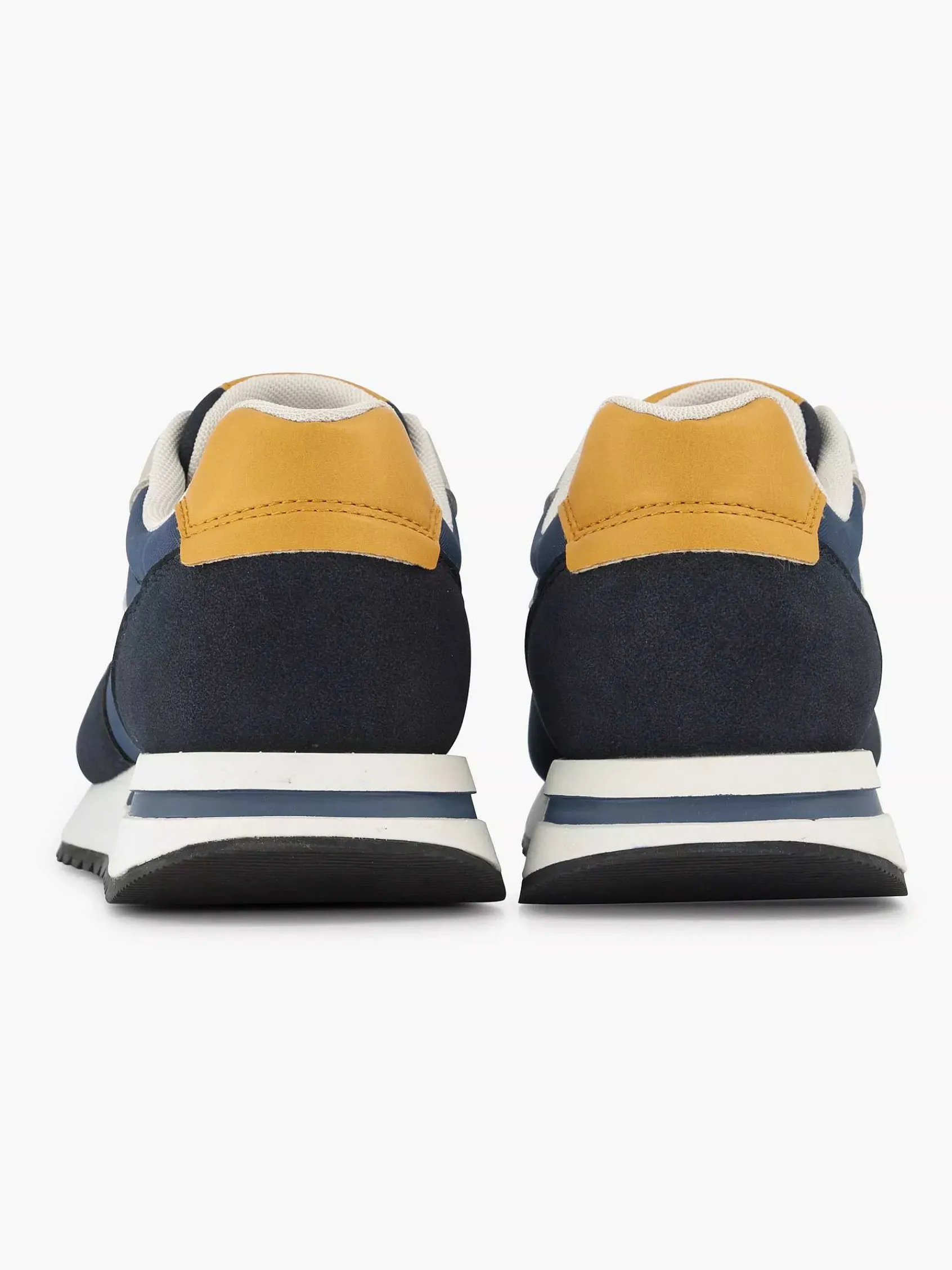 Memphis One Sneakers-Donkerblauwe Chunky Sneaker