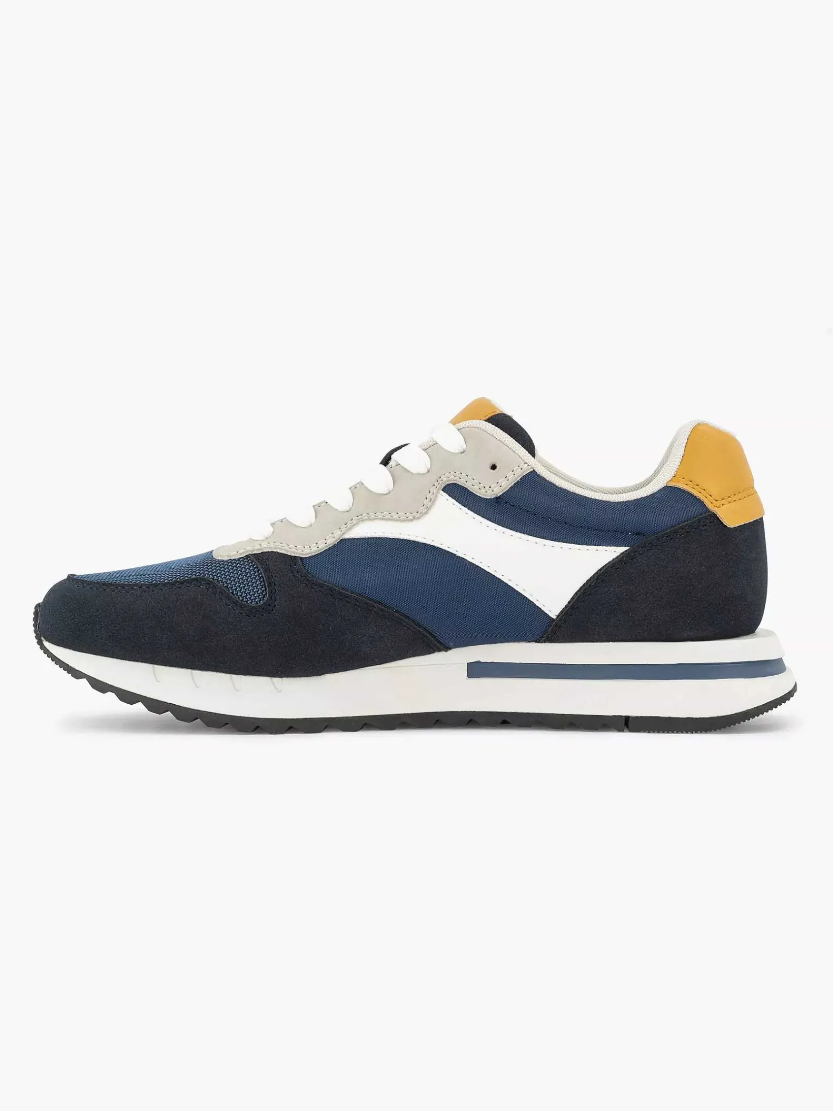 Memphis One Sneakers-Donkerblauwe Chunky Sneaker