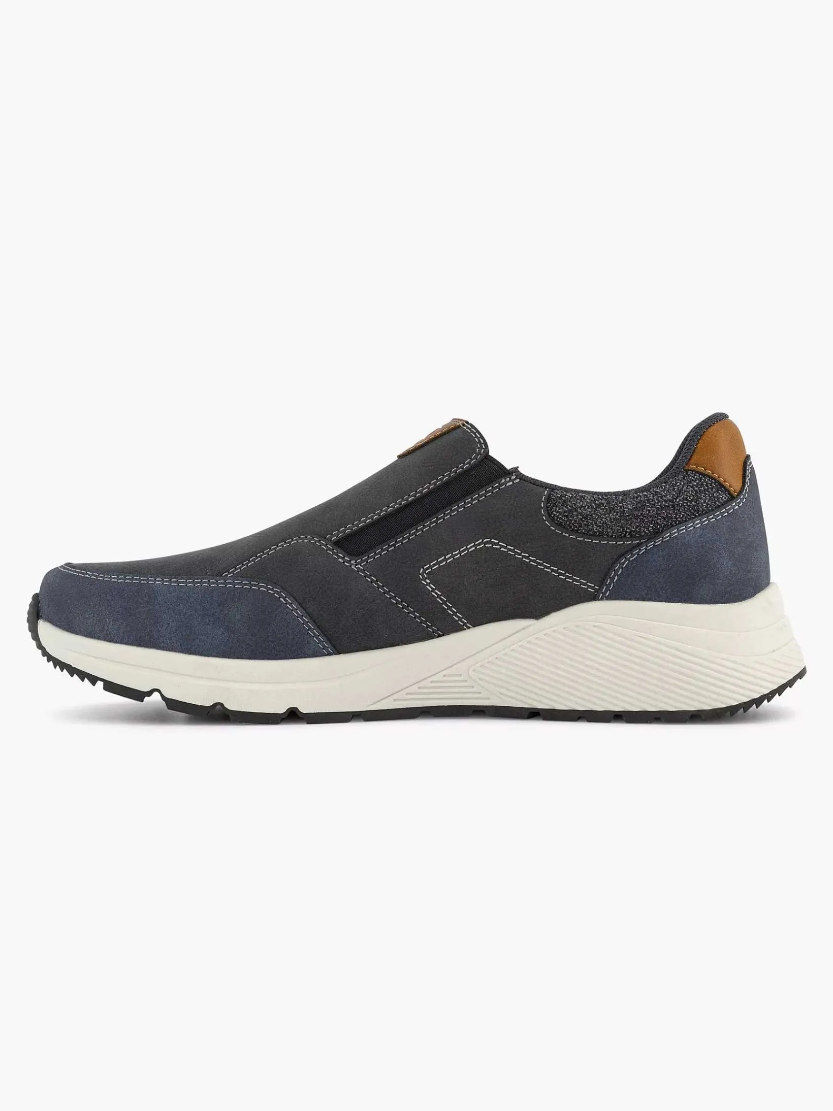 Easy Street Geklede Schoenen-Donkerblauwe Comfort Instapper