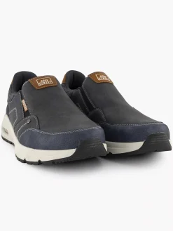 Easy Street Geklede Schoenen-Donkerblauwe Comfort Instapper