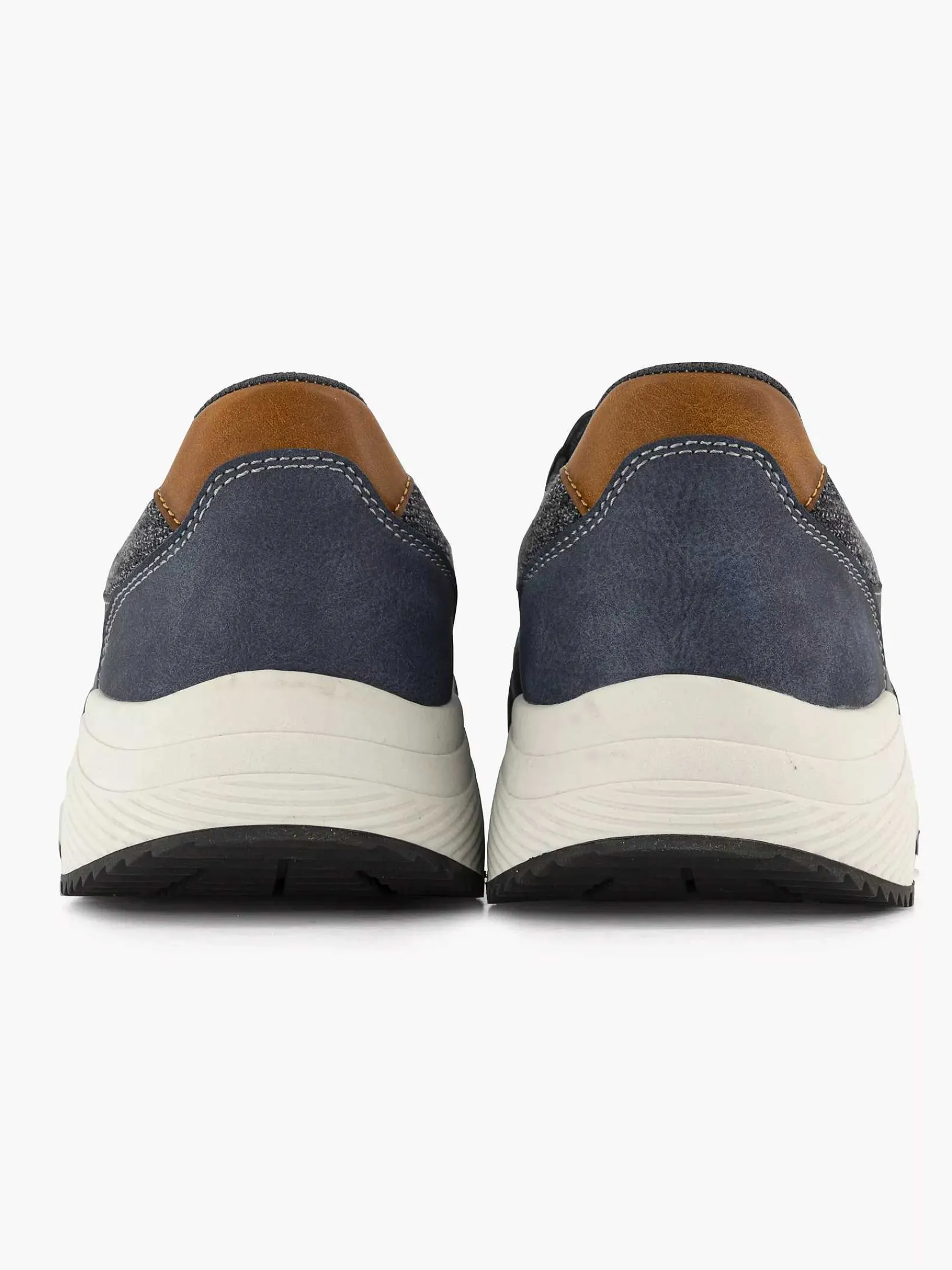 Easy Street Geklede Schoenen-Donkerblauwe Comfort Instapper