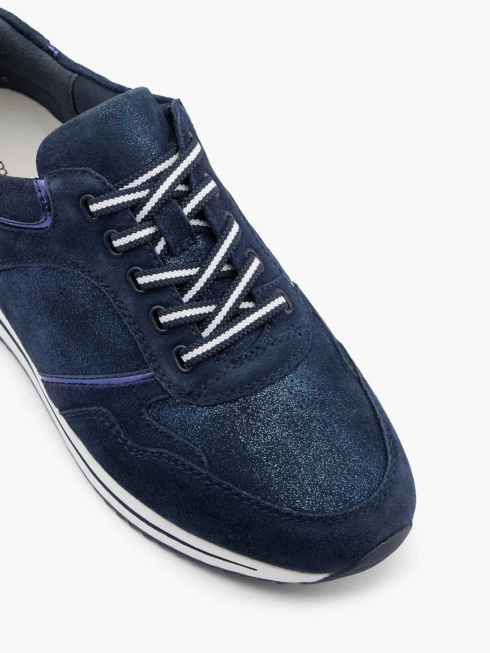Medicus Comfort Schoenen-Donkerblauwe Comfort Sneaker