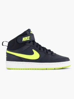 Nike Jongensschoenen-Donkerblauwe Court Borough Mid 2