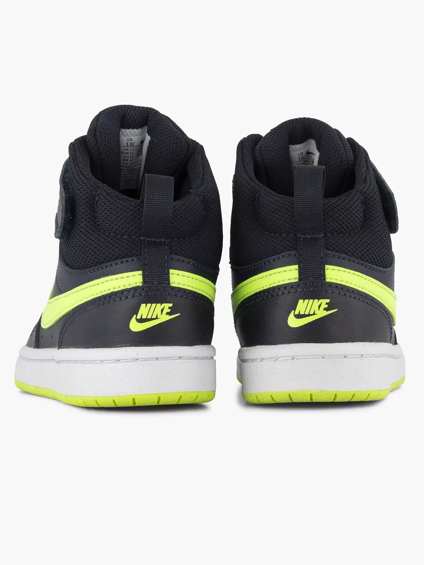 Nike Jongensschoenen-Donkerblauwe Court Borough Mid 2