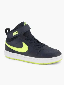 Nike Jongensschoenen-Donkerblauwe Court Borough Mid 2