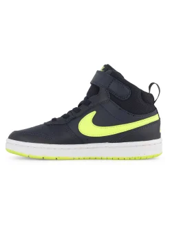 Nike Jongensschoenen-Donkerblauwe Court Borough Mid 2