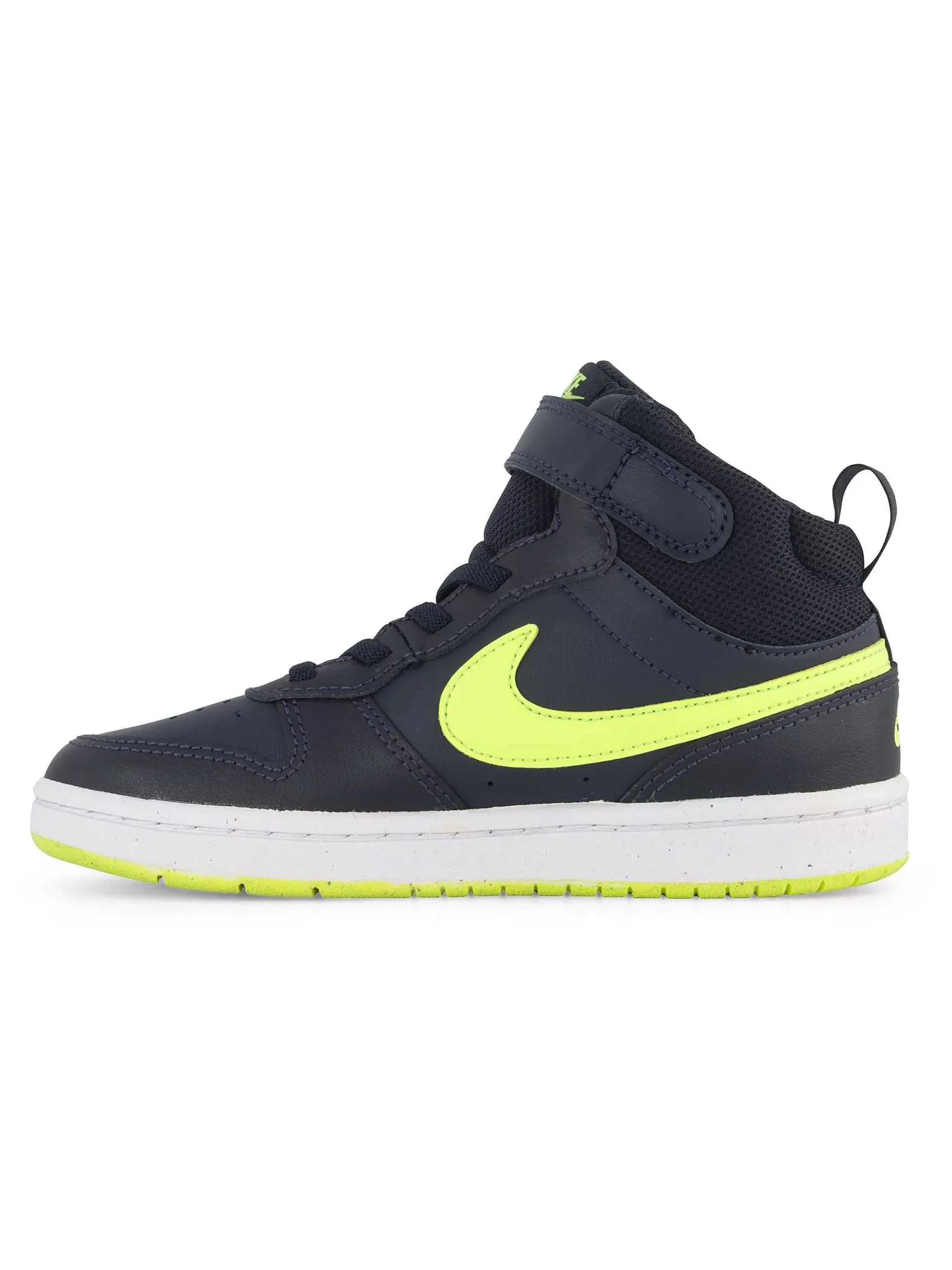 Nike Jongensschoenen-Donkerblauwe Court Borough Mid 2