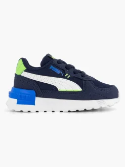 Puma Jongensschoenen-Donkerblauwe Graviton Ac Inf
