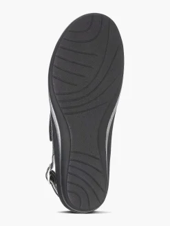 Medicus Comfort Schoenen-Donkerblauwe Leren Sandaal