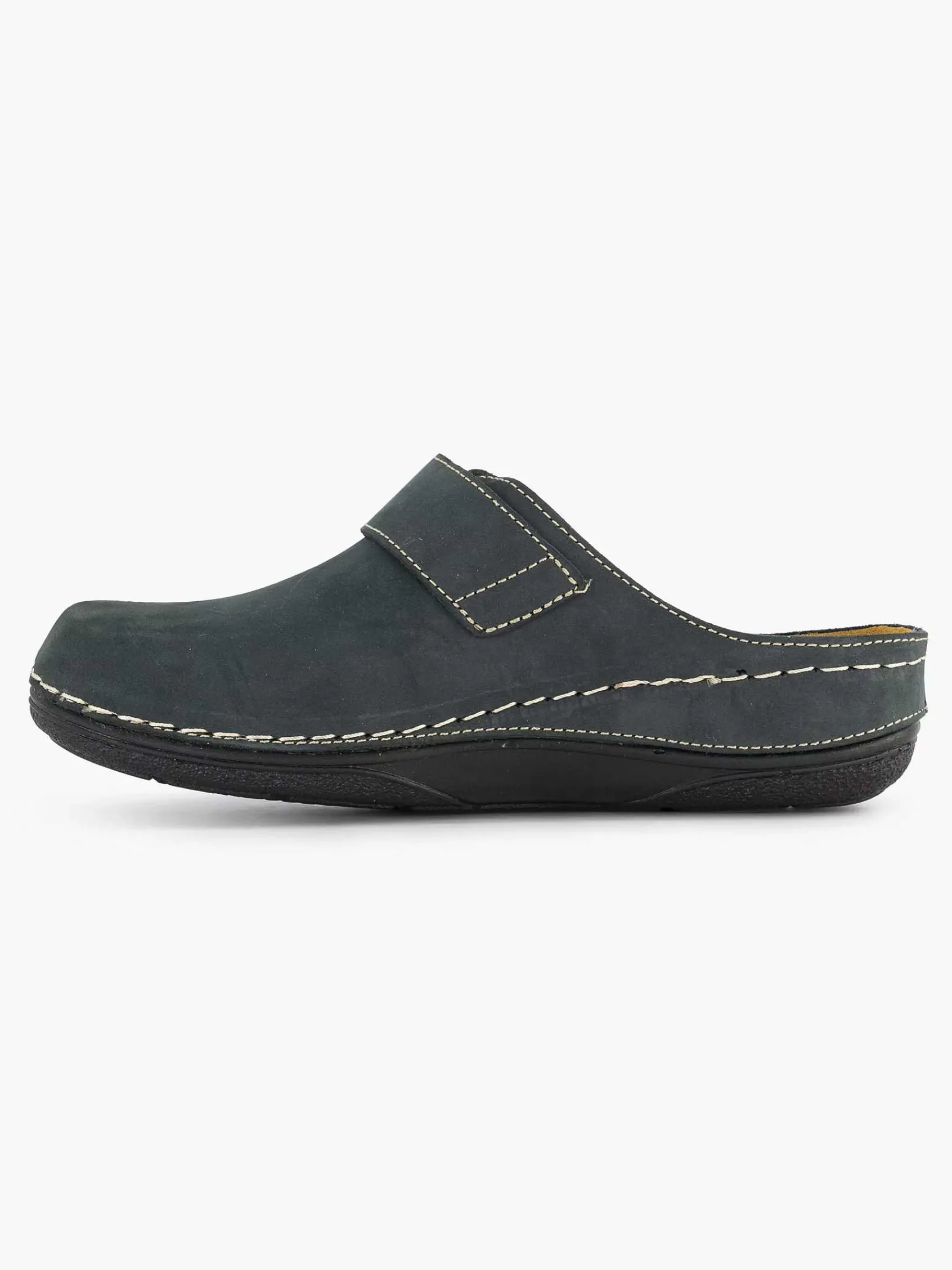 Casa mia Slippers-Donkerblauwe Slipper