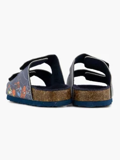 Spiderman Jongensschoenen-Donkerblauwe Slipper