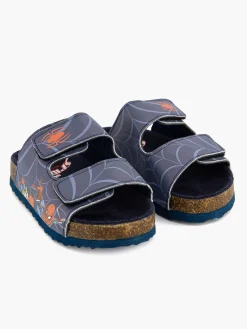 Spiderman Jongensschoenen-Donkerblauwe Slipper