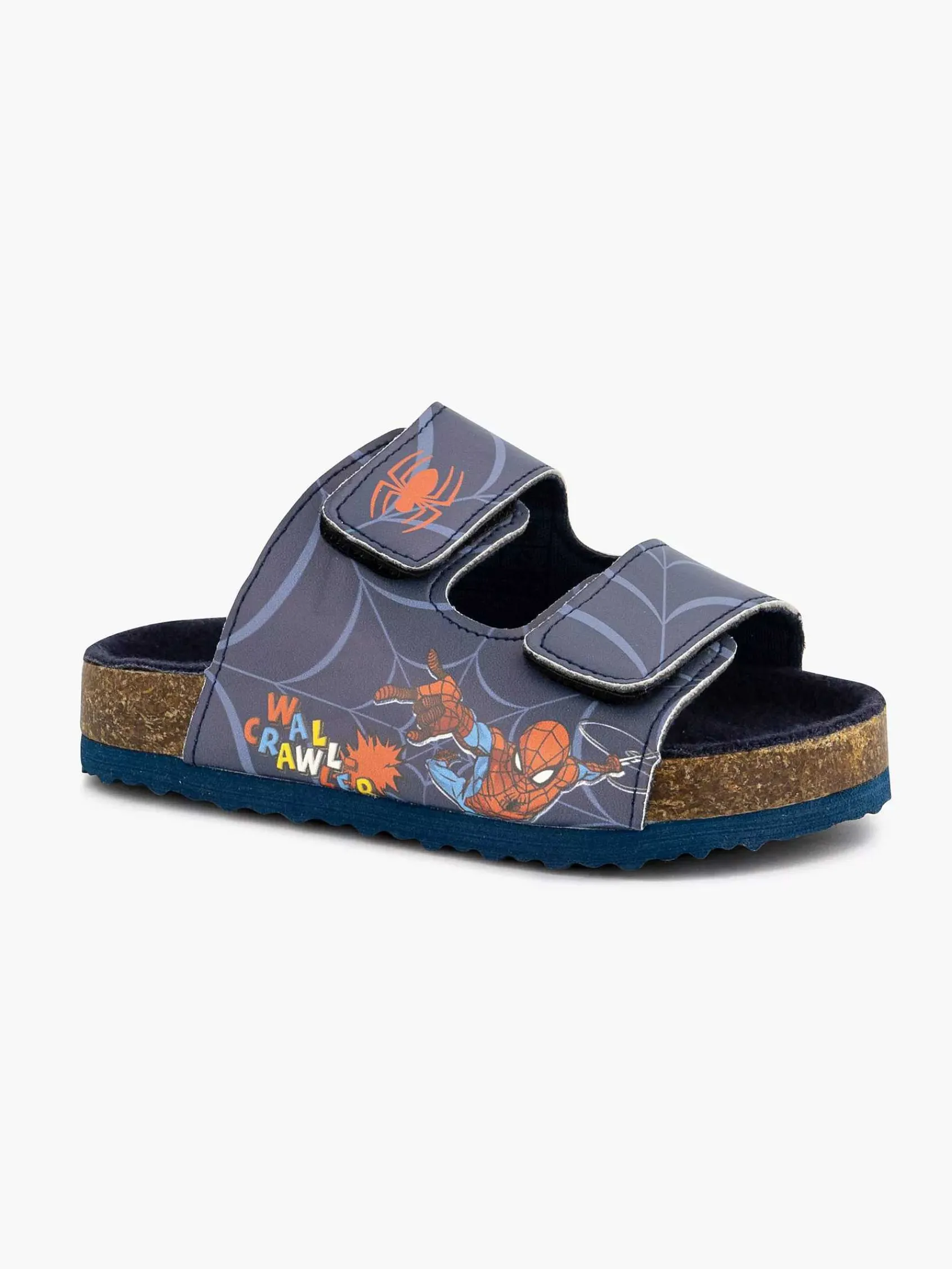 Spiderman Jongensschoenen-Donkerblauwe Slipper